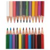 Prismacolor Col-Erase Pencil with Eraser, 0.7 mm, 2B (#1), Asstd Lead/Barrel, PK24 20517